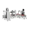 Máquina Seladora e Agrupadora de Fita para Caixas de Papelão, Máquina Automática Seladora e Embaladora Tudo-em-Um para Caixas de Papelão, Máquina Seladora e Embaladora em Forma de I para Caixas de Papelão