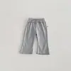 Pantalones Acampanados de Algodón con Estampado Lindo de Lazo Estilo Coreano para Bebé Niña, Pantalones Casuales Versátiles de Moda para Bebé