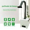 Extrator de Fumaça Móvel, Equipamento de Máquina de Fumar, Purificador de Fumaça de Soldagem, Instrumento de Extração de Fumaça de Solda, Gás de Exaustão do Sistema de Filtração