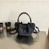 Bolso Tote Plegable de Gran Capacidad Estampado de Leopardo, Bolso Cubo Fresco, Moderno, Sencillo, Bolso de Hombro Cruzado Versátil y Exquisito