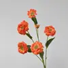 Flores Falsas Laranja Simuladas para Salões de Casamento, Adereços para Sessões de Fotos ao Ar Livre, Paisagismo de Casamento, Flores Simuladas