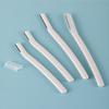 Yiwu afilado alta dureza portátil plegable cuchillo para cejas menisco seguridad hombres y mujeres principiantes anti-arañazos hoja para cejas