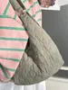 2025 Nuevo Bolso Casual Simple de Gran Capacidad Moderno Bolso Tote de Viaje para Estudiante Bolso de Hombro Ligero Acolchado