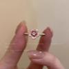 Anillo Abierto de Perla de Flor de Cerezo para Mujer Verano 2024 Nueva Moda Anillo de Dedo Distintivo Nicho de Lujo Ligero Anillo de Dedo de Alta Gama