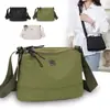 Bolso de hombro cruzado casual de moda para el día a día, bolso cruzado portátil de nailon impermeable para viajes para mujer, nuevo diseño de múltiples bolsillos para el día a día