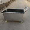 Fregadero comercial doméstico, piscina de trapeador, acero inoxidable 304, trapeador móvil, piscina de trapeador, almacenamiento y descongelación de agua, piscina de remojo