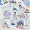 Bolsa de Almacenamiento Colgante con Agujeros, Bolsa Transparente de PVC con Cierre Zip, Bolsa de Pinza, Cubierta Protectora, Bolsa para Joyería con Agujeros Laterales