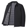 Chaqueta Laps para Hombre Primavera y Otoño Chaqueta Ligera Business Casual para Hombre Color Sólido Sencilla para Hombres de Mediana Edad y Mayores