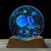 Luz de Noche Cielo Estrellado de Ensueño Luz de Dormitorio Atmósfera Regalo de Cumpleaños para Niños Niñas 2025 Niños Luz de Noche 3D