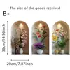 Adesivos decorativos de arte floral para o sofá da sala e a parede de fundo do quarto, extensão visual estilo nórdico para embelezar o espaço