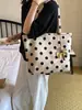 Bolsa de lunares Yuezi para mujer, gran capacidad, nuevo estilo de verano 2026, bolso de hombro cruzado simple e informal, bolso para oficinista