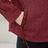Jaqueta de moda primavera e outono para mulheres de meia-idade e idosas, modelo novo estiloso 2026 para mães, jaqueta casual com gola de lapela