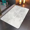 Alfombrilla de baño Amazon Mármol Absorbente de Agua y Resistente a la Suciedad Alfombrilla de Piso de Baño Lavabo Absorbente de Agua Alfombrilla Antideslizante