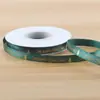 Cinta Navideña de 1 cm, Cinta para Empaque de Flores, Cinta para Regalo, Cinta Estampada en Oro, Cinta Tejida, Materiales de Empaque Floral