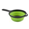 Cesto de silicone redondo quadrado spot transfronteiriço para filtro de água dobrável cesto de frutas plástico telescópico dobrável cesto de drenagem cesto de lavagem