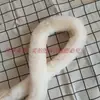 Tiras de Piel Sintética de Conejo, Adorno de Piel Blanco, Ropa Infantil DIY, Cheongsam, Traje Tang, Hanfu, Capa, Adorno de Encaje, Bordes de Zapatos, Accesorios DIY