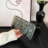 Cartera de Moda para Mujer 2024 Nueva Vintage Araña Larga Clutch Cartera de Gran Capacidad Bolso para Tarjetas Billetera para Monedas