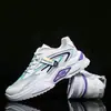 Zapatos de Hombre Primavera 2026 Nueva Marca de Moda Deportivos Casuales Malla Zapatos para Correr Aumento de Altura para Hombre Zapatos de Papá Versátiles de Moda