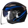 Capacete GXT Capacete de Motocicleta Masculino Carro Elétrico Lente Dupla Capacete Meio Capacete Feminino Verão Quatro Estações Meio Coberto G708