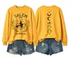 Salem 1692 se perdieron el estilo europeo, sudadera de otoño e invierno para mujer, moderna y versátil de Amazon
