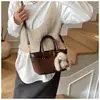 Bolso Pequeño Retro de Gama Alta para Mujer 2025 Nueva Moda Bolso Cruzado Versátil Bolso de Mano Mini Exquisito Bolso Tote Pequeño