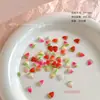 Decorações de Nail Art de Morango Estilo Ins Frutas Realistas 3D Acessórios Versáteis para Unhas DIY Atacado Natal