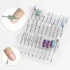 Juego de cabezales de fresado de aleación de acero de tungsteno para manicura transfronteriza, máquina de fresado, cabezal de fresado, cepillo, herramienta exfoliante y pulidora, venta al por mayor