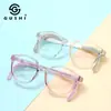 Nuevo Estilo Universitario Armazón para Gafas Infantil Tr90 Armazón de Moda Ultraligero para Hombre Patilla de Espejo Retráctil para Mujer Gafas Lindas Venta al por Mayor