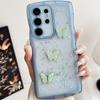 Adecuado para Samsung S26Plus Funda de Teléfono de Epoxi S25 Note 20 Brillo S23 Mariposa A37 Simple A36/A07