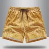 Pantalones Cortos de Playa para Hombre Verano Sueltos Estampado Paisley Deportivos Delgados Casuales Secado Rápido Hechos a Medida