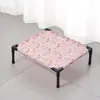 Cama de viaje para gatos para todas las estaciones, cama elevada transpirable y a prueba de humedad, accesorios para mascotas, nido extraíble y lavable para perros pequeños y gatos
