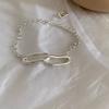 Pulsera Simple de Cadena de Diseño Nicho Estilo Coreano para Mujer, Pulsera Nicho de Lujo Ligero de Alta Gama para Novias, Regalo de Pulsera