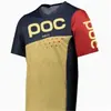 Maillot de manga larga POC para bicicleta de montaña downhill, maillot de ciclismo transpirable de secado rápido