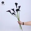 Ventas Directas de Fábrica Material Suave Núcleo de PU Lirio Calla Tacto Artificial Arreglo de Flor Individual Decoración del Hogar Boda Lirio Calla