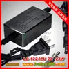 Adaptador de Corriente 12V2A 12V1A 5V2A de Doble Cable Certificado 3C Router con Dos Puertos de Salida Estándar Nacional