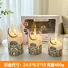 Velas Eletrônicas de LED Transfronteiriças, Velas Falsas Simuladas, Iluminação Decorativa de Festa de Feriado UV, Luzes de Atmosfera Recarregáveis para Exterior