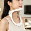 Dispositivo de Tracción Cervical para el Hogar, Collar de Soporte para el Cuello para Oficina y Estudio, Masajeador de Cuello, Collarín Cervical, Anillo de Soporte para el Cuello