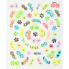 Novos Adesivos Coloridos para Nail Art para Meninos e Meninas, Adesivos de Unha Infantis, Flores Fofas, Borboletas, Padrões Pequenos, Adesivos de Nail Art para Atacado