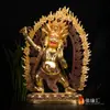 Mano de King Kong Artículos Budistas del Tíbet Imitación Hecho en Nepal Cobre y Medio Oro 15 Pulgadas a Estatuas de Bodhisattva Buda