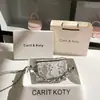 Una generación de moda moda bolsa de caja brillante 2025 nueva bolsa cuadrada pequeña de cadena de alto sentido venta al por mayor
