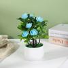 Adornos de Plantas Simuladas Nuevos 12 Adornos en Maceta de Rosas de Espuma Fondo de Fotografía Accesorios Decoraciones de Boda