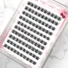 Cílios Postiços de Veludo de Visão 5D Curvados em Camadas de Grande Capacidade Sem Cola para Bebê Cabelo Natural Desarrumado Cômico Preguiçoso Flu Artificial