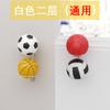 Estante de baloncesto sencillo para interiores, para colgar en la pared, sin perforaciones, para la escuela infantil