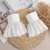 Estilo de Hada Coreana Suave Mangas Falsas de Encaje Mangas Decorativas Dulces para Mujeres con Falda Puños Falsos Fabricante Transfronterizo Venta al por Mayor