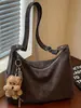 Bolso de axila de gran capacidad para el día a día, nuevo modelo 2026, bolso de hombro simple para mujer, bolso tote de nicho, bolso cruzado de moda