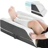 Almohada Elevadora de Piernas Postoperatoria Altura Ajustable Almohada Elevadora de Piernas Almohada de Cuña para Rehabilitación de Cirugía de Rodilla Cojín para Piernas Inferiores Trapezoidal