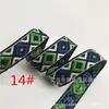 Fita de Diamante 1,3cm Fita Jacquard Quadrada Brilhante Estilo Étnico Roupas Penduradas DIY Roupas de Boneca Vintage