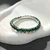 Nuevas joyas populares europeas y americanas más vendidas en eBay: Pulsera y brazalete elásticos de una sola fila para mujer, multicolor, de diamantes completos, accesorios al por mayor