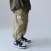 Invierno Nuevo Estilo Mono Casual para Niños Pantalones de Terciopelo Niños Pantalones Cargo Gruesos Cálidos Suaves Elásticos
