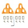 Set de Férulas para Zapatillas de Ciclismo Flotante 6 Grados Accesorios para Zapatillas de Bicicleta de Carretera Cierre Equipo para Ciclismo Nuevo Negro Azul